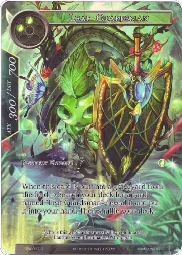 Leaf Guardsman (Full Art) (TSW-097), The Time Spinning Witch — Force of Will card price
