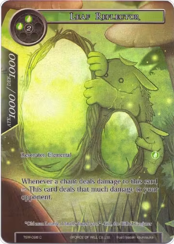 Leaf Reflector (Full Art) (TSW-098), The Time Spinning Witch — Force of Will card price