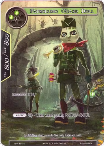 Patrolling Guard Doll (Full Art) (TSW-101), The Time Spinning Witch — Force of Will card price