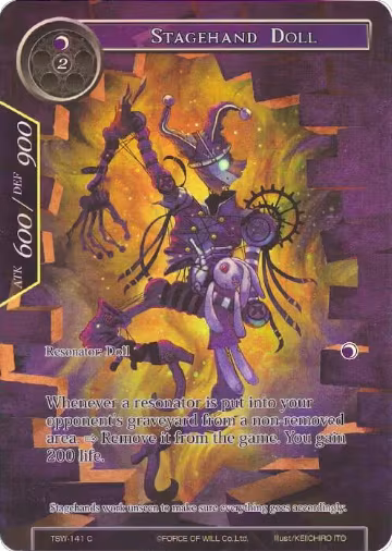Stagehand Doll (Full Art) (TSW-141), The Time Spinning Witch — Force of Will card price