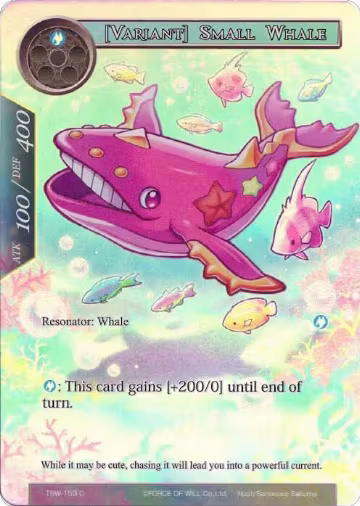 [Variant] Small Whale (Full Art) (TSW-153), The Time Spinning Witch — Force of Will card price