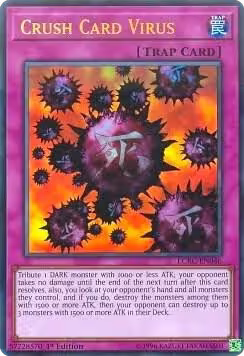 Crush Card Virus (Version 1) (LCKC-EN046), Legendary Collection Kaiba — Yu-Gi-Oh! card price