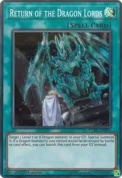 Return of the Dragon Lords (LCKC-EN074), Legendary Collection Kaiba — Yu-Gi-Oh! card price