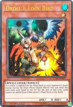 Droll & Lock Bird (LCKC-EN077), Legendary Collection Kaiba — Yu-Gi-Oh! card price