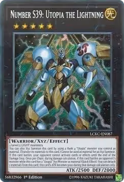 Number S39: Utopia the Lightning (LCKC-EN087), Legendary Collection Kaiba — Yu-Gi-Oh! card price