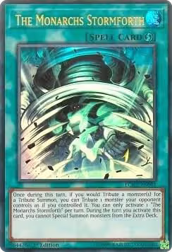 The Monarchs Stormforth (LCKC-EN093), Legendary Collection Kaiba — Yu-Gi-Oh! card price