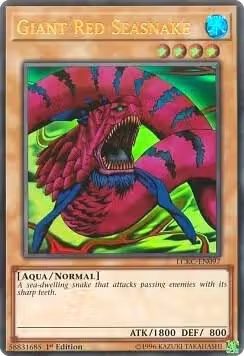 Giant Red Seasnake (LCKC-EN097), Legendary Collection Kaiba — Yu-Gi-Oh! card price