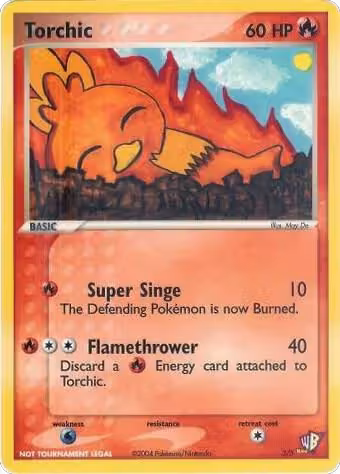 Torchic - 3/5 (003/005) — card price