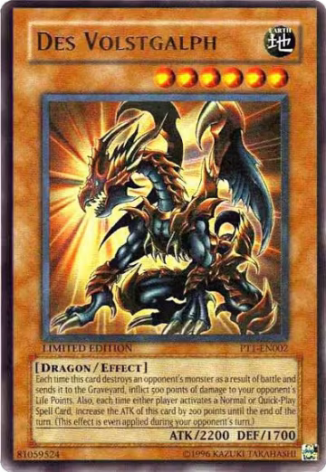 Des Volstgalph (PT1-EN002), Pharaoh Tour Promos — Yu-Gi-Oh! card price