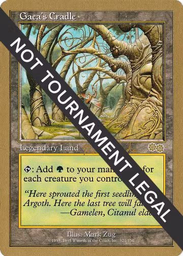 Gaea's Cradle - 1999 Matt Linde (USG) — card price