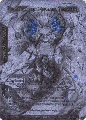 Shaela // Shaela, the Mermaid Princess (Alternate Art) (Uber Rare) (TSW-076) — card price