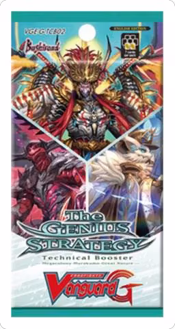 The GENIUS STRATEGY Booster Pack, G-TCB02: The GENIUS STRATEGY — Vanguard sealed product price