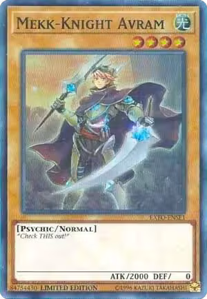 Mekk-Knight Avram (EXFO-ENSE1), Extreme Force — Yu-Gi-Oh! card price
