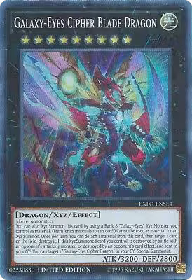 Galaxy-Eyes Cipher Blade Dragon (EXFO-ENSE4), Extreme Force — Yu-Gi-Oh! card price