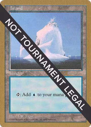 Island (428) - 1997 Paul McCabe (5ED), World Championship Decks — Magic card price