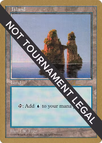 Island (427) - 1997 Paul McCabe (5ED), World Championship Decks — Magic card price