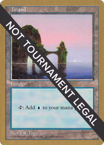 Island (425) - 1997 Paul McCabe (5ED), World Championship Decks — Magic card price