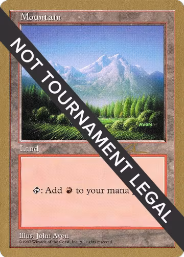Mountain (431) - 1997 Paul McCabe (5ED), World Championship Decks — Magic card price
