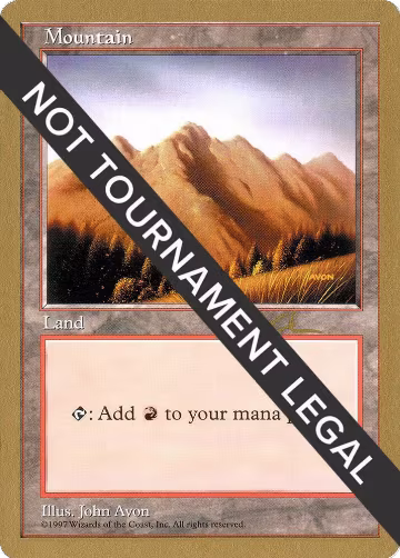 Mountain (432) - 1997 Paul McCabe (5ED), World Championship Decks — Magic card price