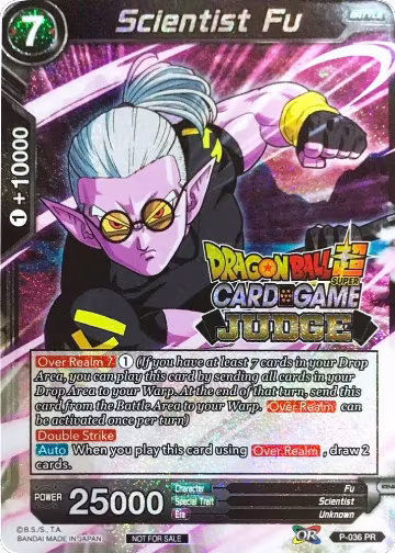 Scientist Fu (P-036), Judge Promotion Cards — DB Super card price