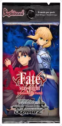 Fate/stay night [Unlimited Blade Works] Booster Pack, Fate/stay night [Unlimited Blade Works] — Weiß Schwarz sealed product price