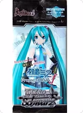 Hatsune Miku -Project DIVA- f Booster Pack, Hatsune Miku -Project DIVA- f — Weiß Schwarz sealed product price
