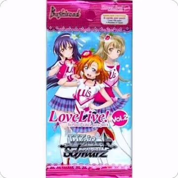 Love Live! Vol.2 Booster Pack, Love Live! Vol. 2 — Weiß Schwarz sealed product price