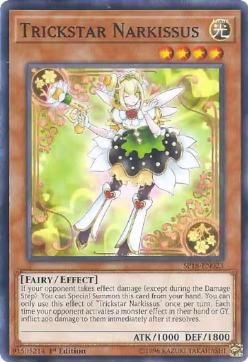 Trickstar Narkissus (SP18-EN023), Star Pack VRAINS — Yu-Gi-Oh! card price