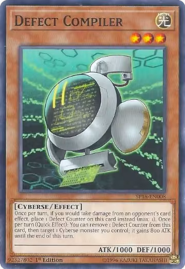Defect Compiler (Starfoil) (SP18-EN008), Star Pack VRAINS — Yu-Gi-Oh! card price