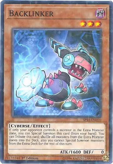 Backlinker (Starfoil) (SP18-EN010), Star Pack VRAINS — Yu-Gi-Oh! card price