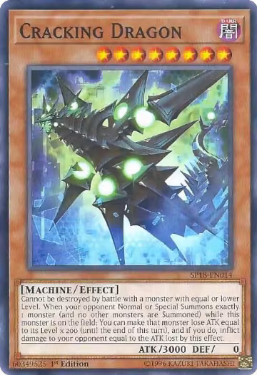 Cracking Dragon (SP18-EN014), Star Pack VRAINS — Yu-Gi-Oh! card price