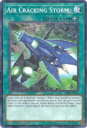 Air Cracking Storm (Starfoil) (SP18-EN042), Star Pack VRAINS — Yu-Gi-Oh! card price