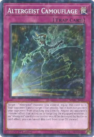 Altergeist Camouflage (Starfoil) (SP18-EN047), Star Pack VRAINS — Yu-Gi-Oh! card price