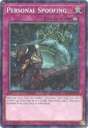 Personal Spoofing (Starfoil) (SP18-EN049), Star Pack VRAINS — Yu-Gi-Oh! card price
