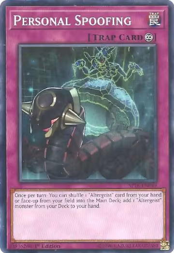 Personal Spoofing (SP18-EN049), Star Pack VRAINS — Yu-Gi-Oh! card price