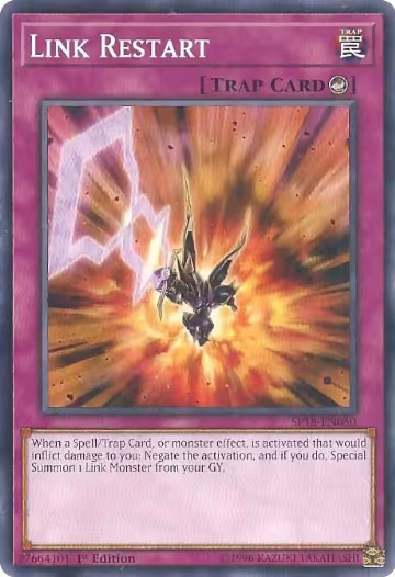 Link Restart (SP18-EN050), Star Pack VRAINS — Yu-Gi-Oh! card price