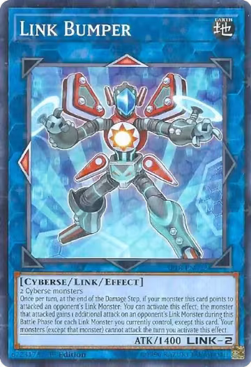 Link Bumper (Starfoil) (SP18-EN032), Star Pack VRAINS — Yu-Gi-Oh! card price