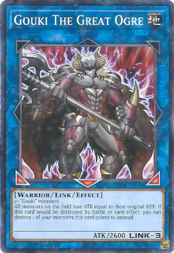 Gouki The Great Ogre (Starfoil) (SP18-EN034), Star Pack VRAINS — Yu-Gi-Oh! card price