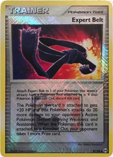 Expert Belt - 87/99 (League Promo) (087/099), League & Championship Cards — Pokémon card price