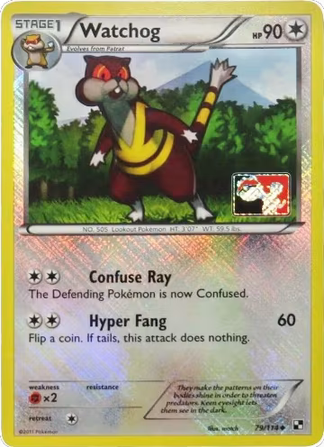 Watchog - 79/114 (League Promo) (079/114), League & Championship Cards — Pokémon card price