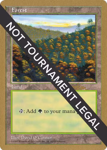 Forest (419) - 1997 Svend Geertsen (5ED), World Championship Decks — Magic card price