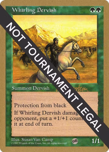 Whirling Dervish - 1997 Svend Geertsen (5ED) (SB), World Championship Decks — Magic card price