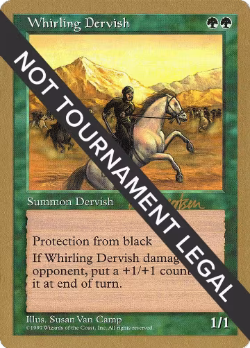 Whirling Dervish - 1997 Svend Geertsen (5ED), World Championship Decks — Magic card price