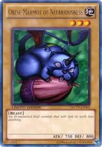 Obese Marmot of Nefariousness (WCPP-EN003), World Championship 2010 Card Pack — Yu-Gi-Oh! card price
