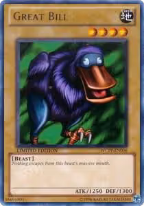 Great Bill (WCPP-EN006), World Championship 2010 Card Pack — Yu-Gi-Oh! card price
