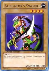 Alligator's Sword (WCPP-EN007), World Championship 2010 Card Pack — Yu-Gi-Oh! card price
