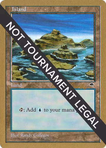 Island (Inlet) - 1998 Randy Buehler (TMP), World Championship Decks — Magic card price