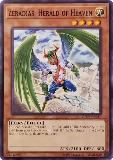 Zeradias, Herald of Heaven (OP07-EN016), OTS Tournament Pack 7 — Yu-Gi-Oh! card price