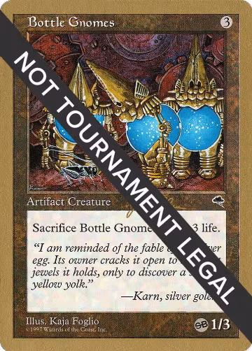 Bottle Gnomes - 1999 Jakub Slemr (TMP) (SB), World Championship Decks — Magic card price