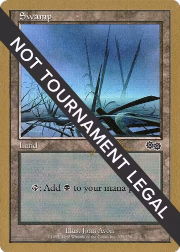 Swamp (339) - 1999 Jakub Slemr (USG), World Championship Decks — Magic card price